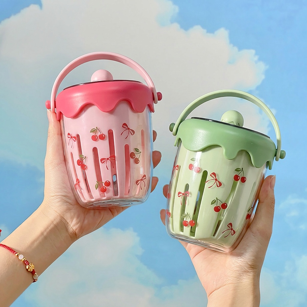 Meal Prep Yogurt Cups - Plastikowe pojemniki na owsiankę na noc