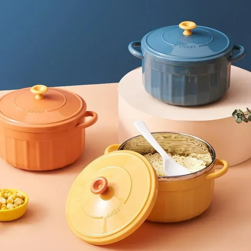Meal Prep Soup - Przenośna miska ze stali nierdzewnej na