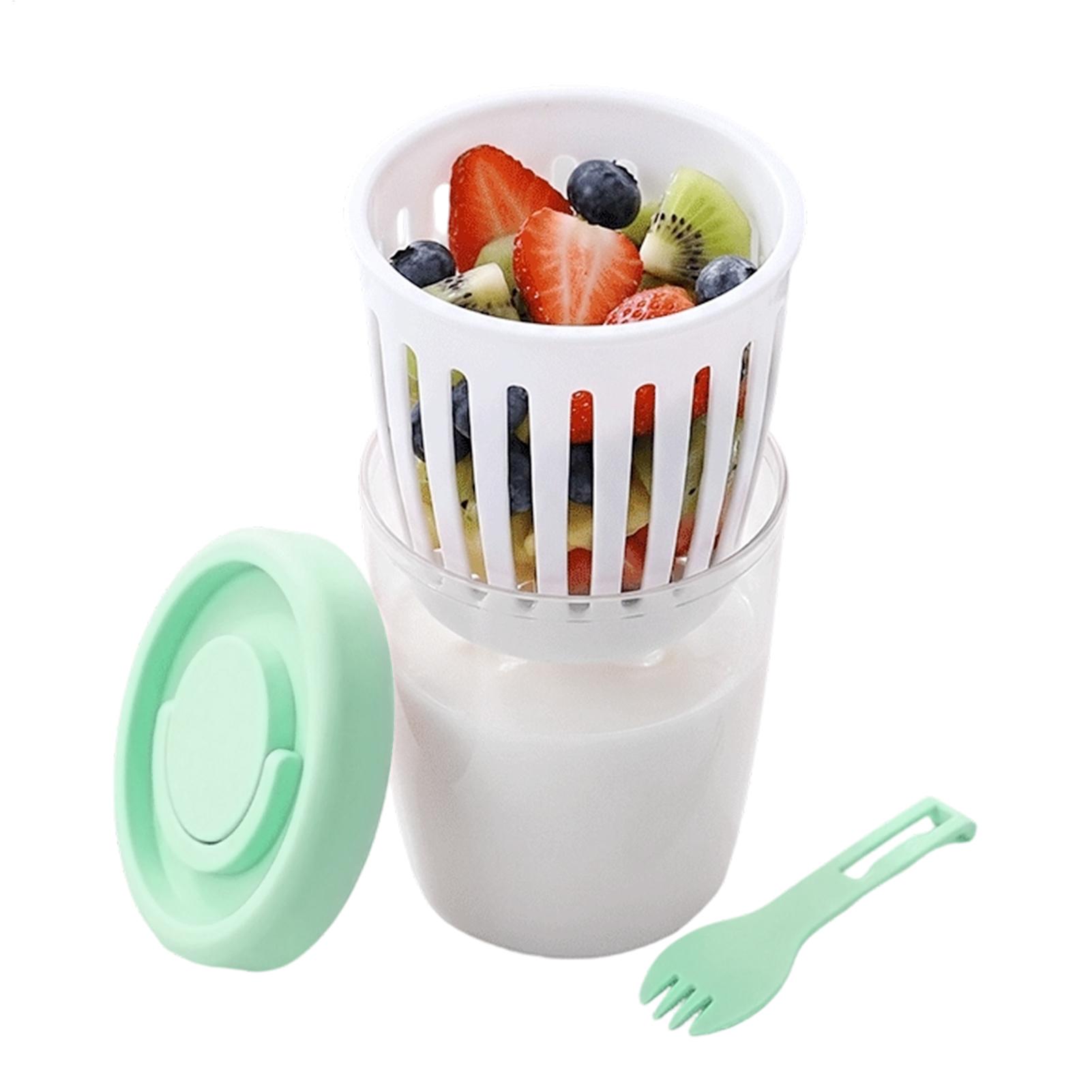 Meal Prep Yogurt Cups - Pojemniki na jogurt z pokrywkami, szczelne