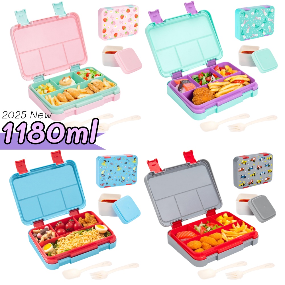 Meal Prep Ideas - Zestaw pojemników na lunch Bento 40oz