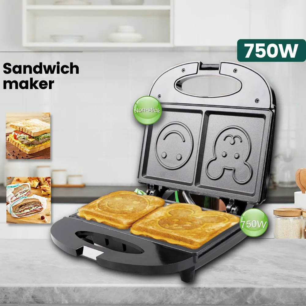 Breakfast Sandwich Press - Urządzenia domowe 110V-220V, urządzenie do robienia