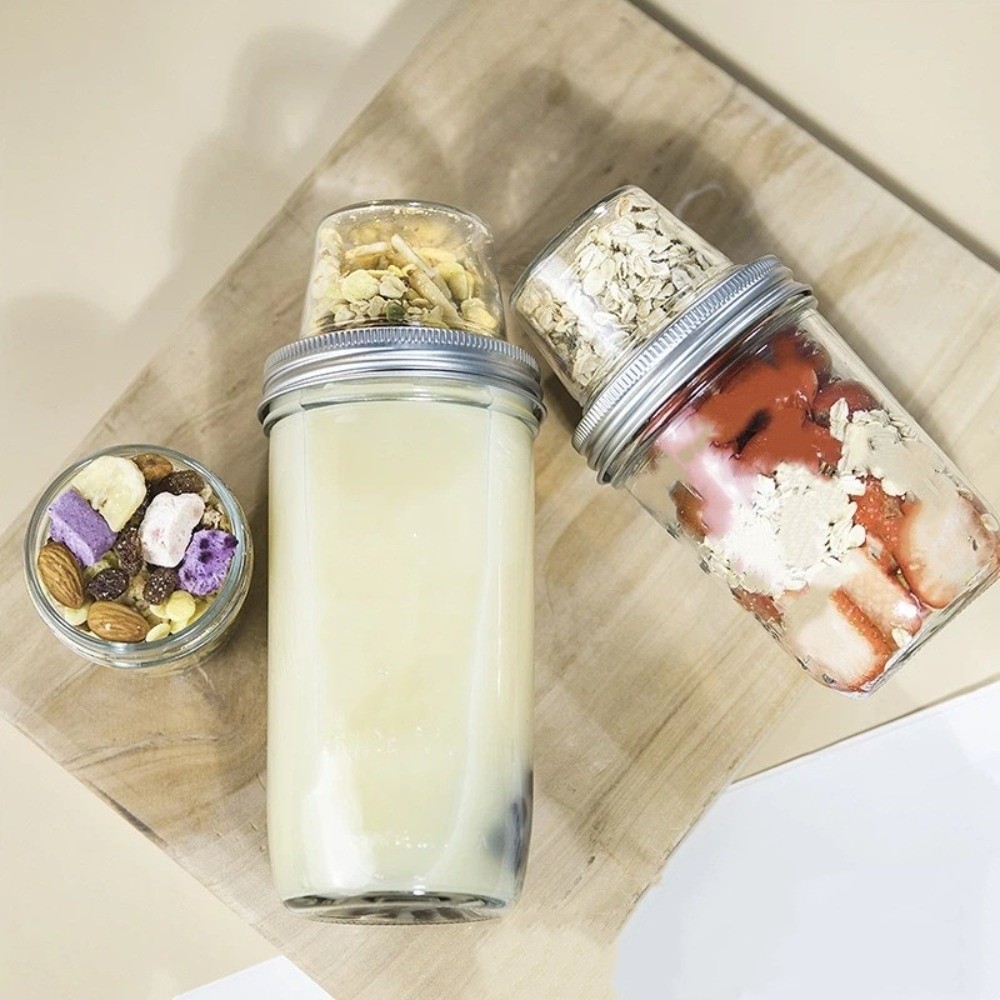 Dwupoziomowe kubki na jogurt p – Meal Prep Yogurt Cups recenzja i cena