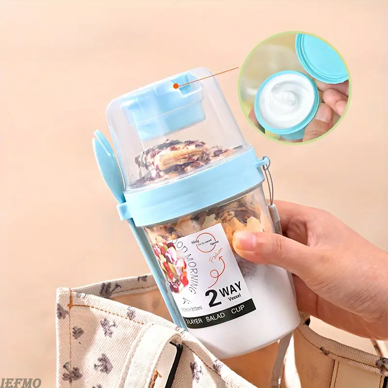 Przenośny zestaw misek na sała – Meal Prep Yogurt Cups recenzja i cena