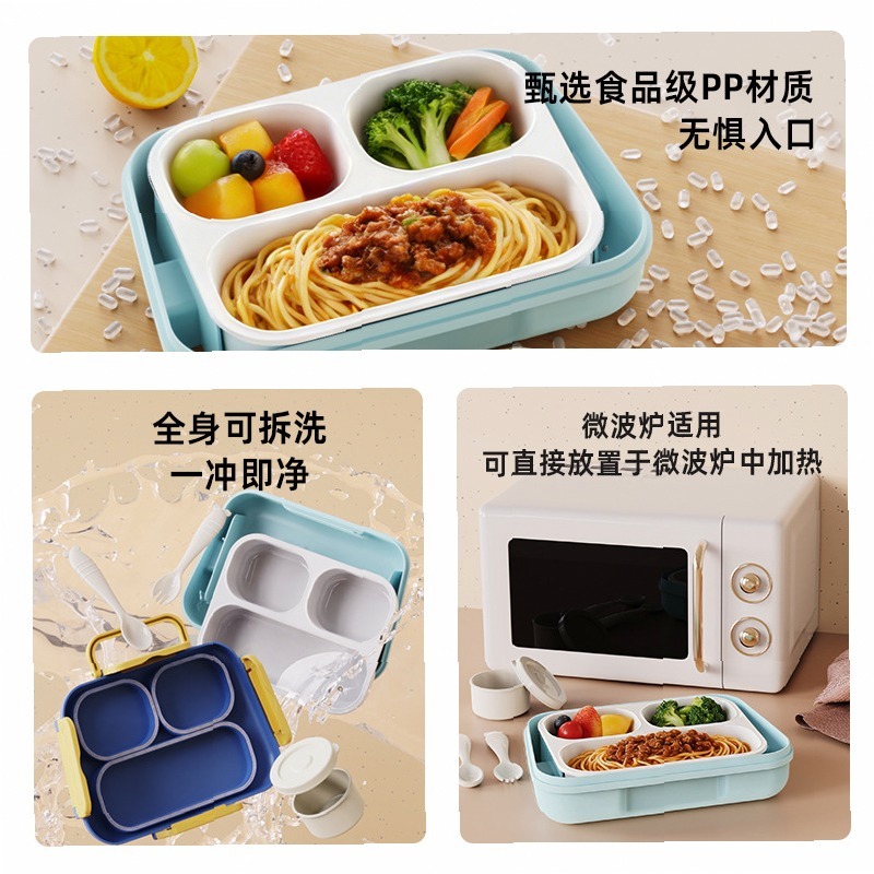 Pojemnik na lunch bez BPA, prz – Meal Prep For Office recenzja i cena