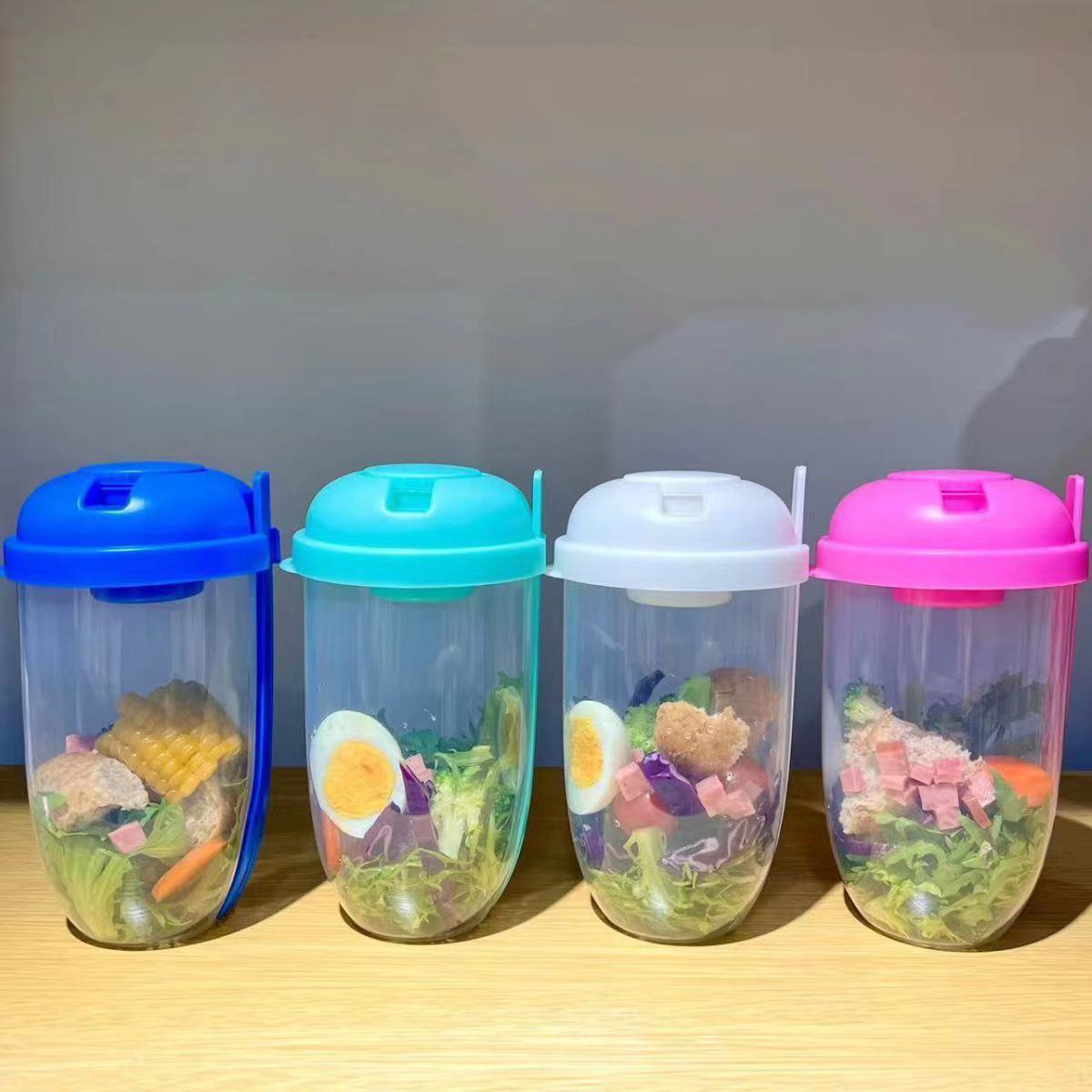 Przenośny zestaw pojemników na – Meal Prep Oatmeal Jars recenzja i cena
