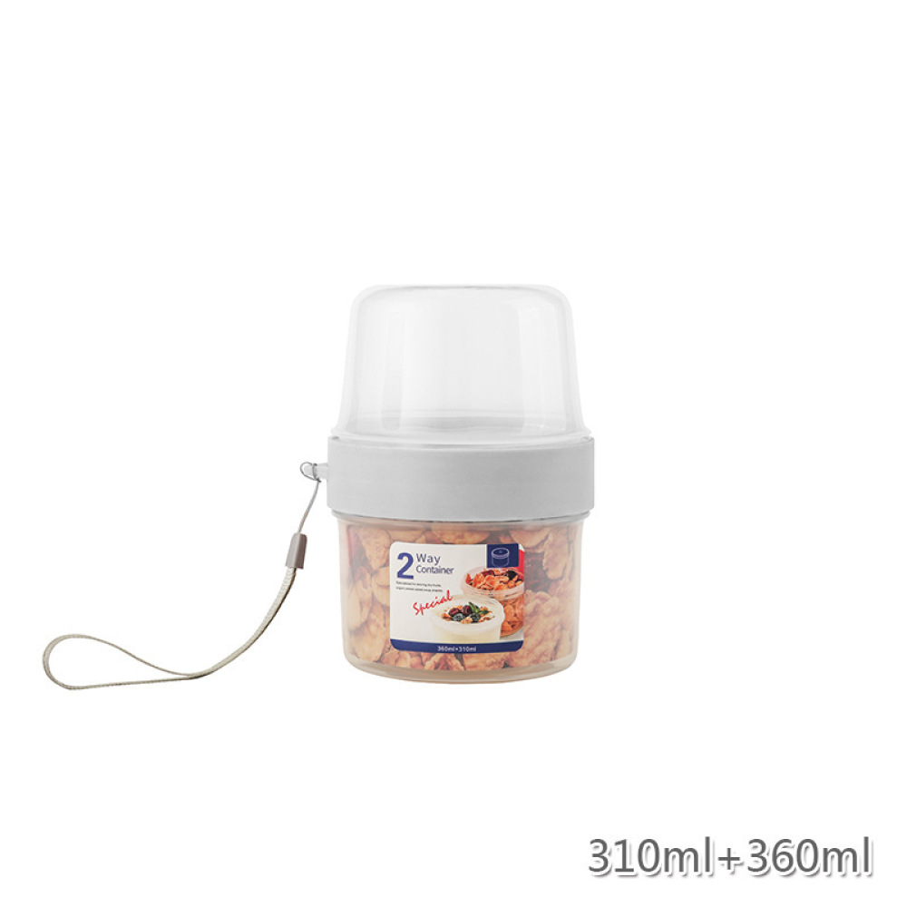 Dwupoziomowy szczelny pojemnik – Meal Prep Yogurt Cups recenzja i cena