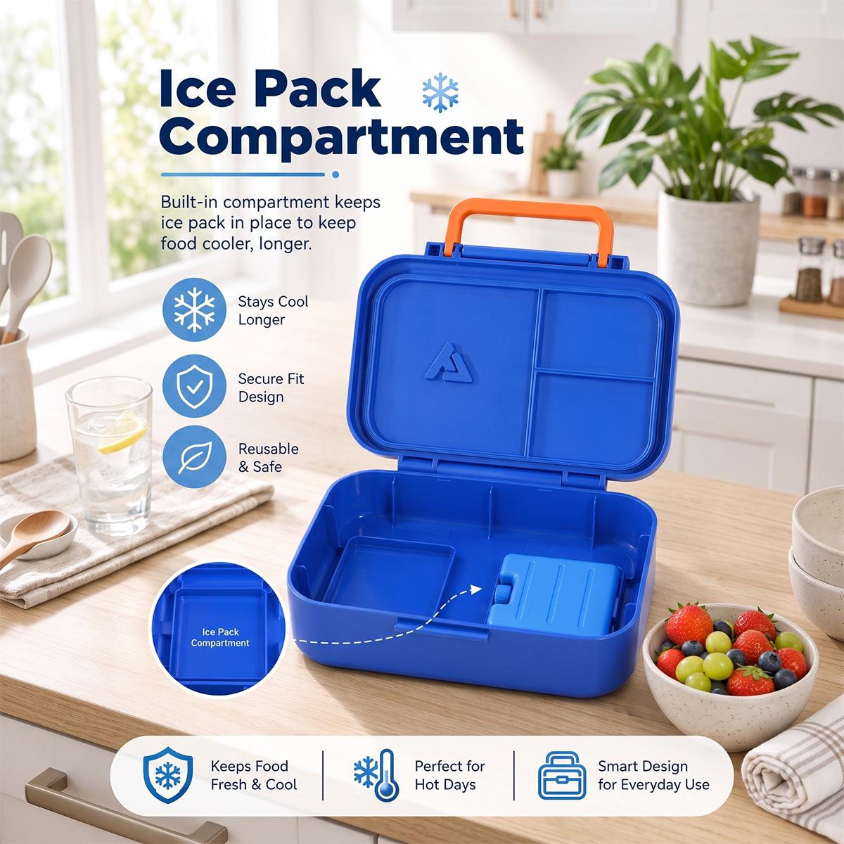 Pudełko na lunch Bento z izolo – Meal Prep Lunch recenzja i cena