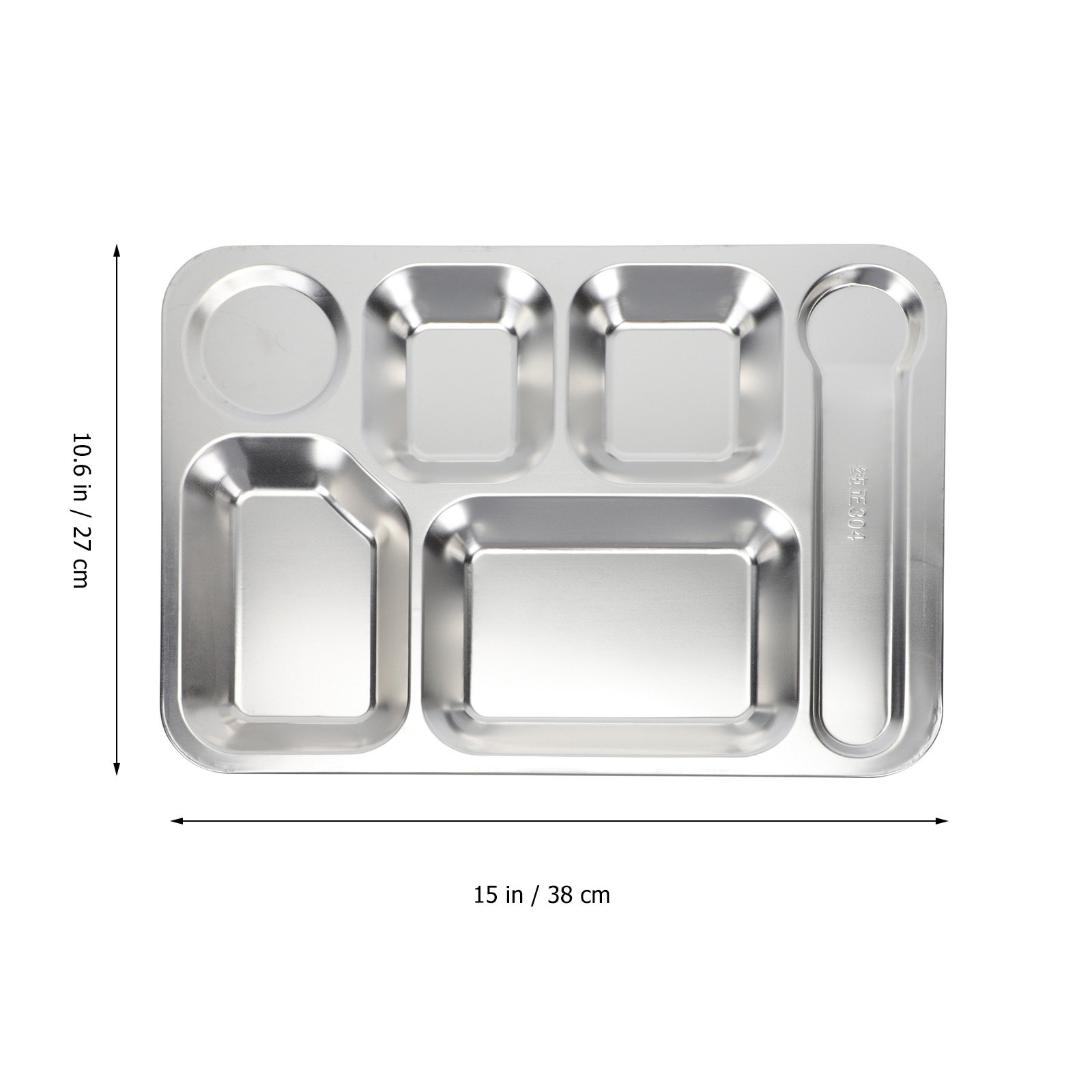 1 szt. srebrna taca na lunch z – Meal Prep Lunch recenzja i cena