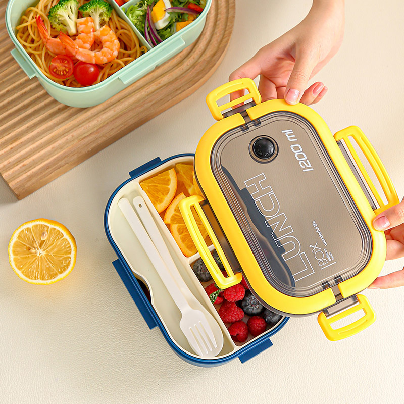 Pojemnik na lunch Bento z 2 wa – Meal Prep Lunch recenzja i cena