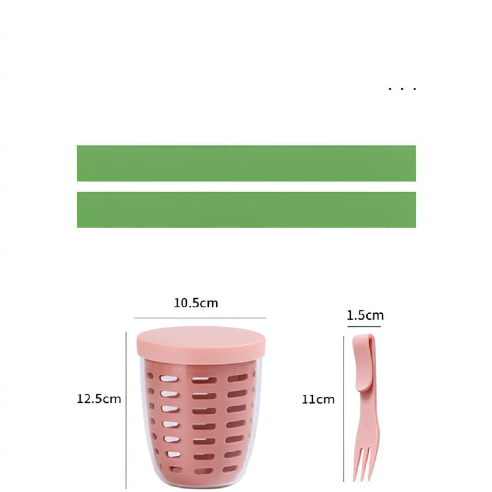 Przenośny pojemnik na sałatkę  – Meal Prep For Office recenzja i cena