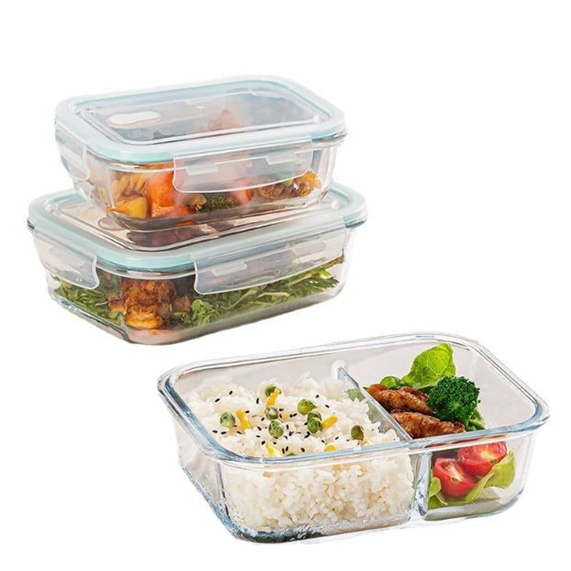 Minimalistyczny szklany pojemn – Meal Prep For Office recenzja i cena