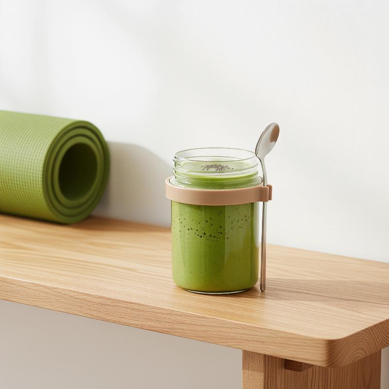 Szklany kubek na nocną owsiank – Meal Prep Yogurt Cups recenzja i cena