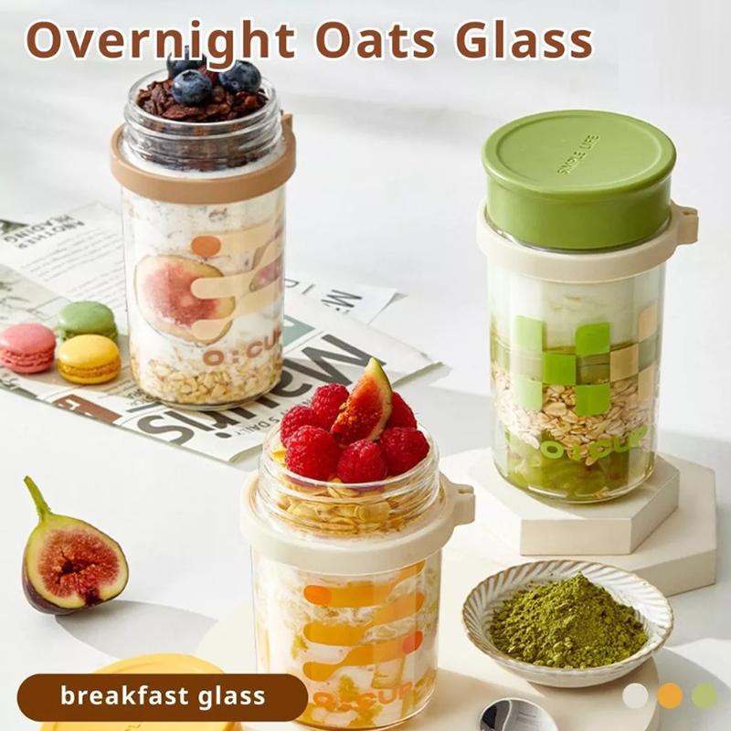 Szklany kubek na nocną owsiank – Meal Prep Yogurt Cups recenzja i cena