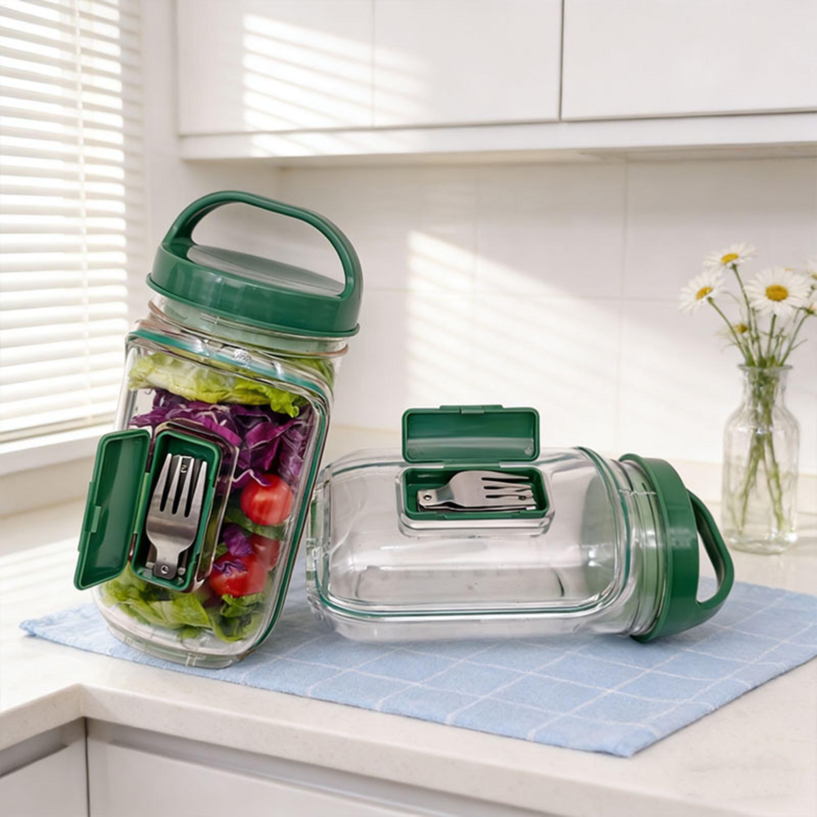 Pojemnik na sałatkę 1000 ml, s – Meal Prep For Office recenzja i cena