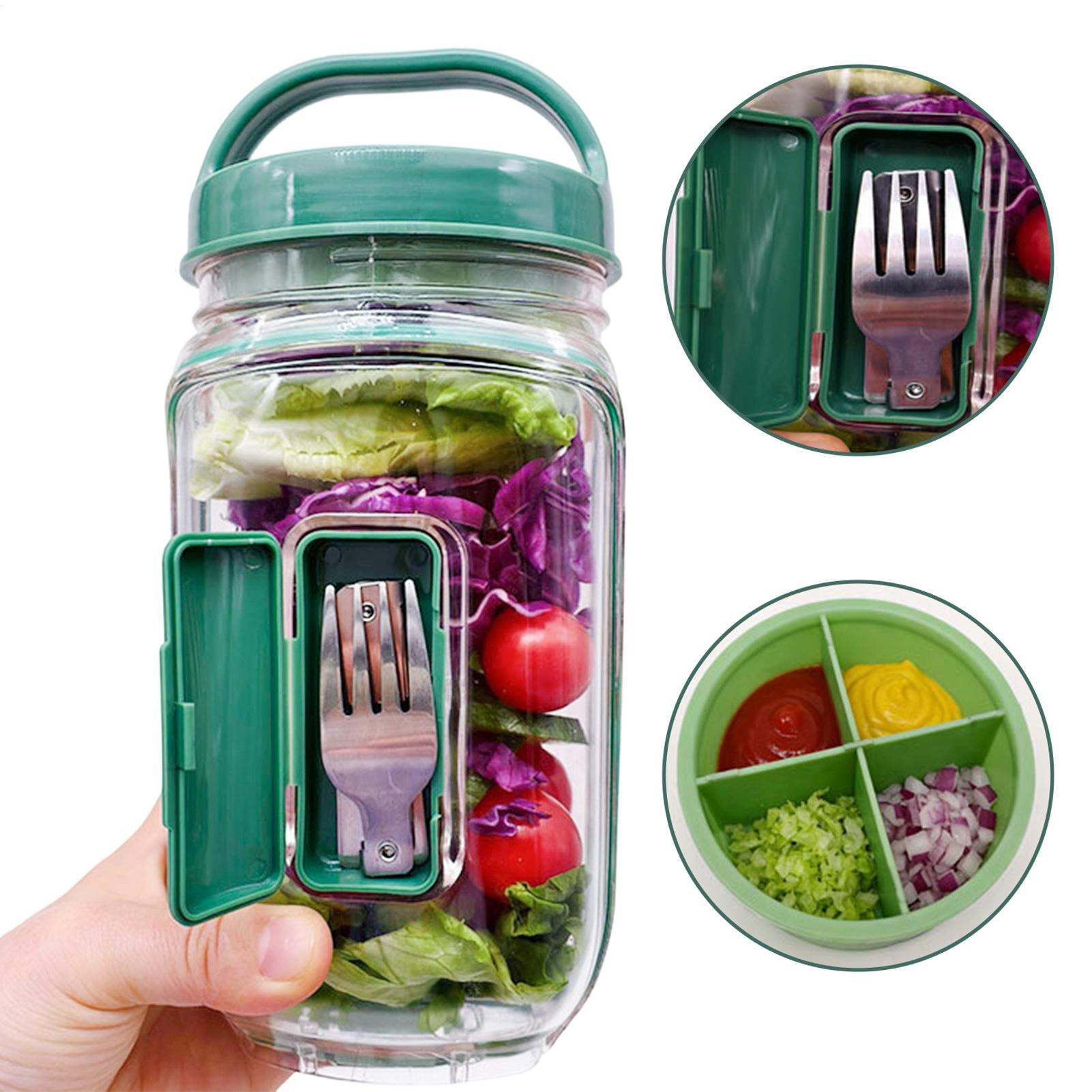 Pojemnik na sałatkę 1000 ml, s – Meal Prep For Office recenzja i cena