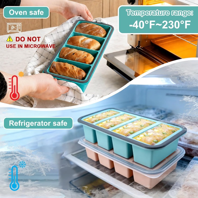 Silikonowe formy do zamrażarki – Meal Prep Soup recenzja i cena