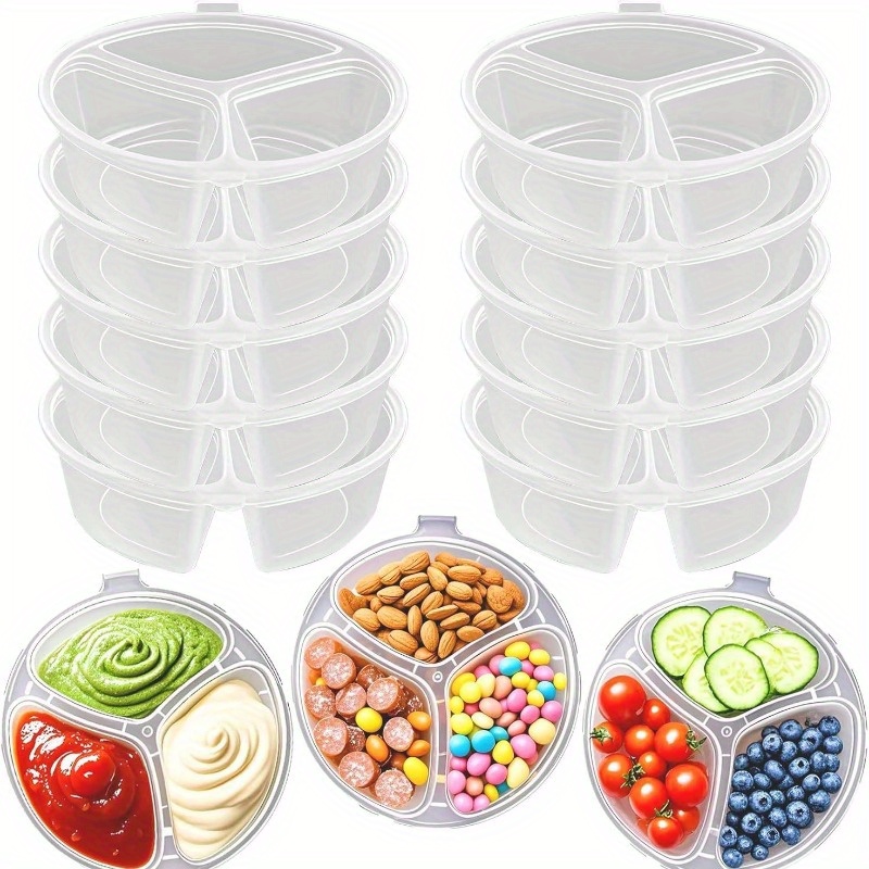 Okrągłe jednorazowe pojemniki  – Meal Prep Ideas recenzja i cena