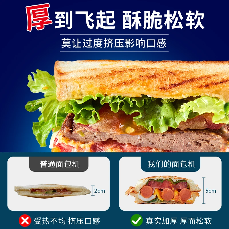 Nowa, popularna w 2025 roku, m – Breakfast Sandwich Press recenzja i cena
