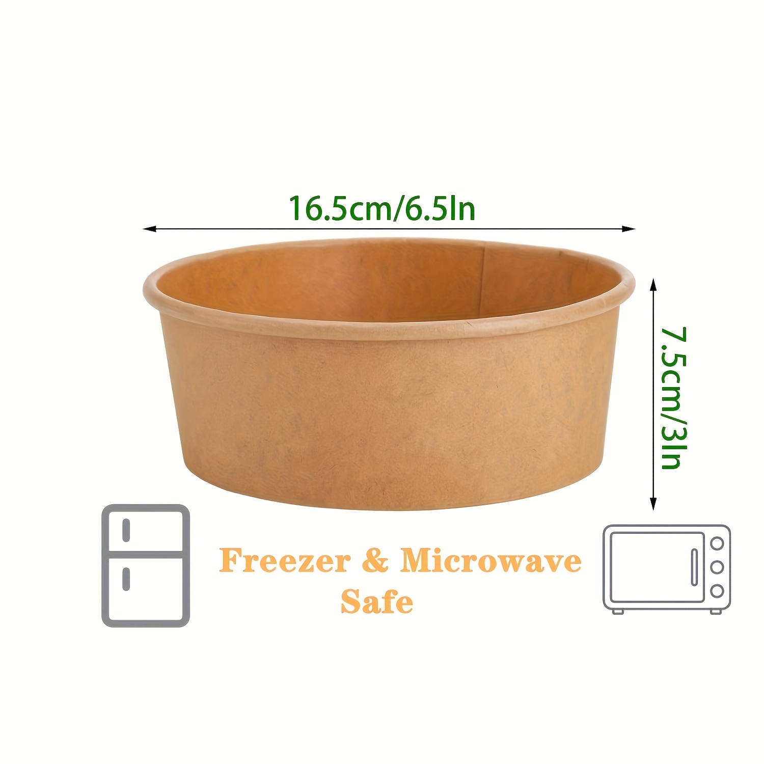 Papierowe miski z pokrywkami,  – Meal Prep Lunch recenzja i cena