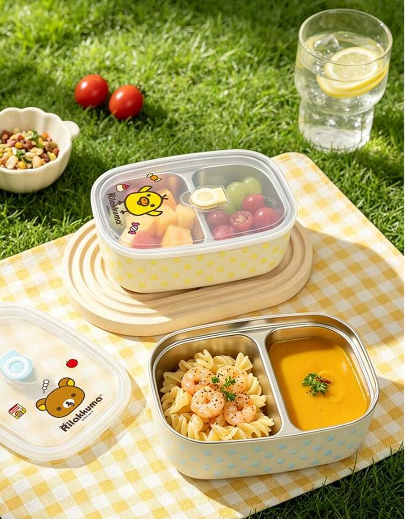 Rilakkuma Pudełko na lunch ze  – Meal Prep For Office recenzja i cena