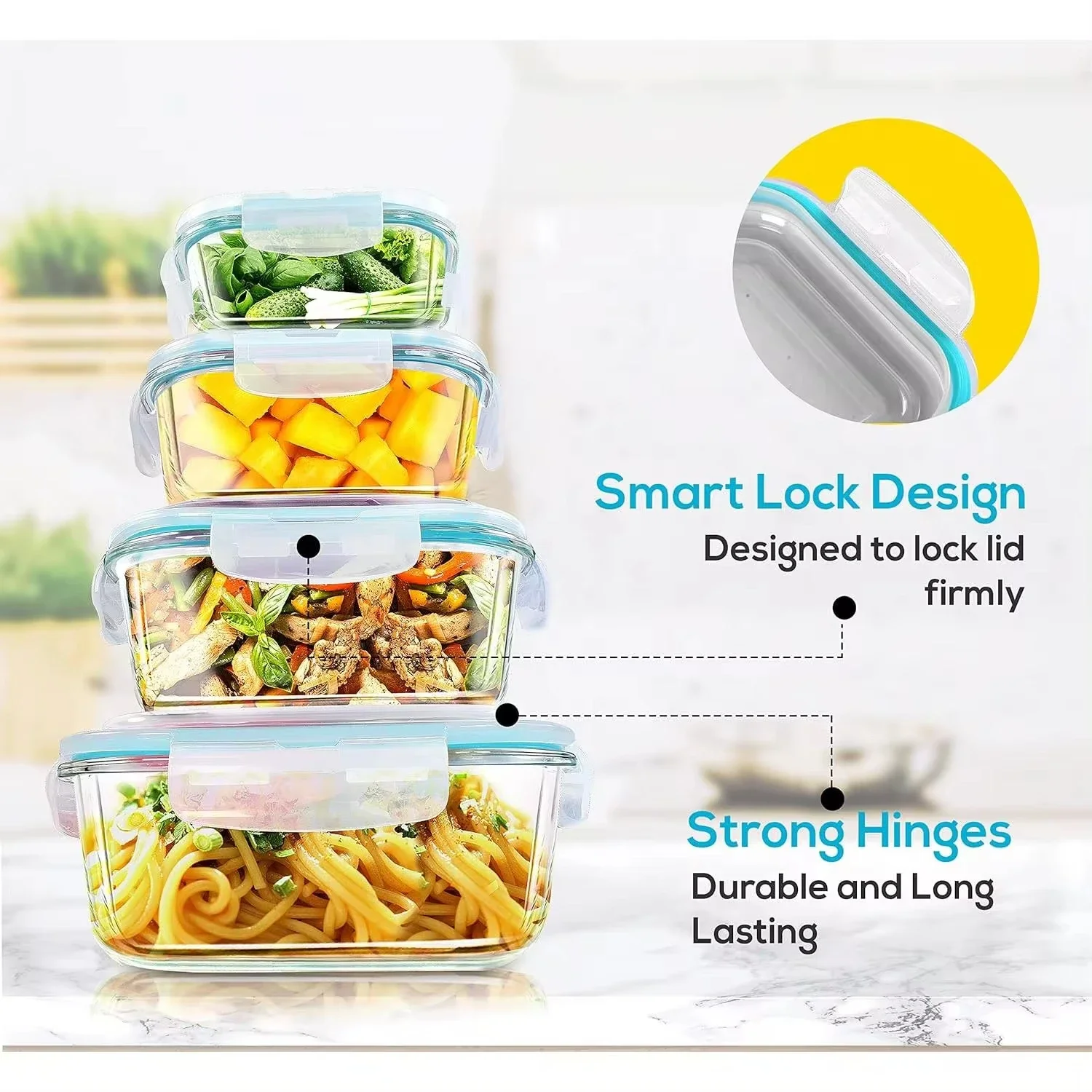 Szklane pudełko na lunch Pojem – Meal Prep Ideas recenzja i cena