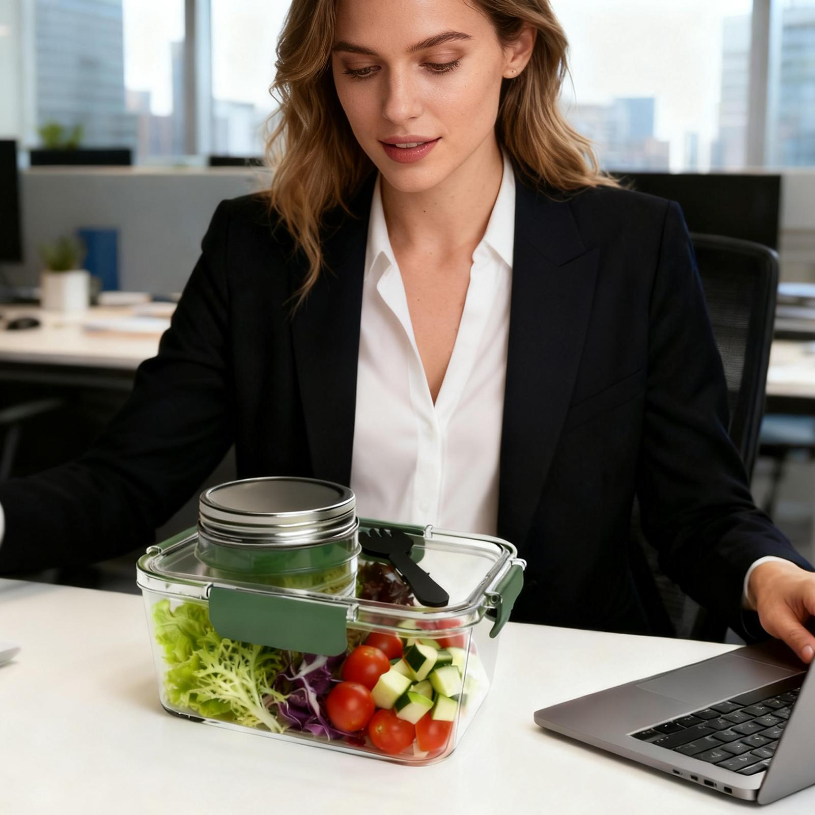 Pojemnik na sałatkę 75 ml, poj – Meal Prep For Office recenzja i cena