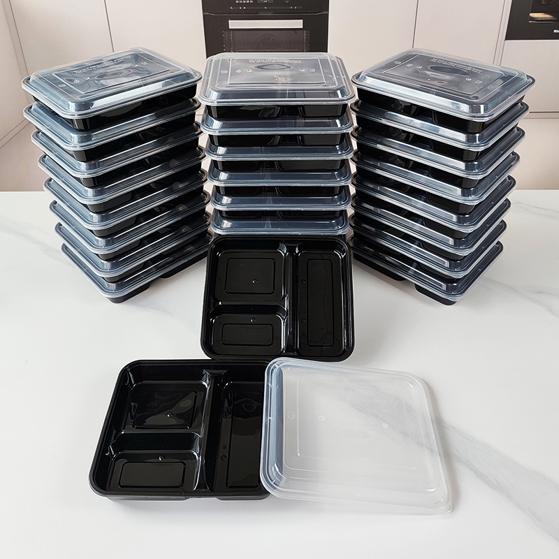 Pojemniki na posiłki z 3 przeg – Meal Prep Lunch recenzja i cena
